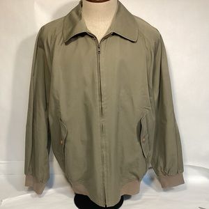 Vintage 90’s Bobby Jones Lightweight Sage Golf Jacket men’s size large